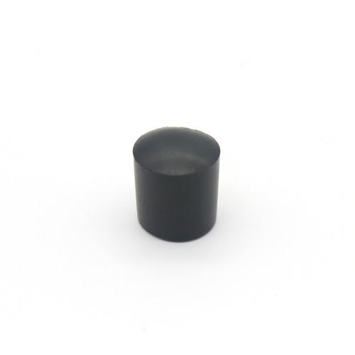 Insert 10mm round plastic pipe into round tube PVC outer casing rubber outer PVC black furniture protector feet cover