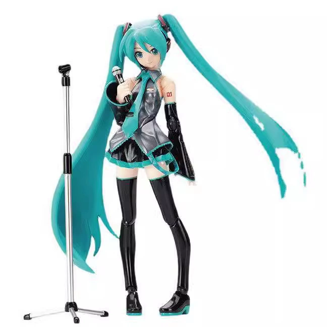 Figma 014 Виртуальная певица Конг Нианг Hatsune сочленяемая модель игрушка украшения Фигура оптом