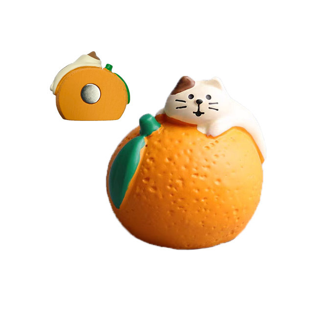 日本猫冷蔵庫マグネット DIY 磁気食品おもちゃ冷蔵庫メッセージステッカー樹脂シミュレーション食品冷蔵庫マグネット強力な吸引|undefined