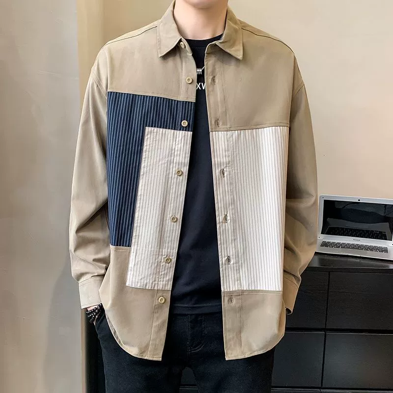 Silk shirt, autumn spring summer jacket for leisure