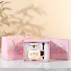 C2418-pink (big gift box including bag)