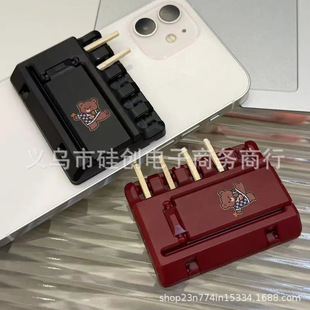 Outdoor Cool Fire Lighter Stand Multi-Angle Stand Cool Back Fireable Mobile Phone Stand Portable