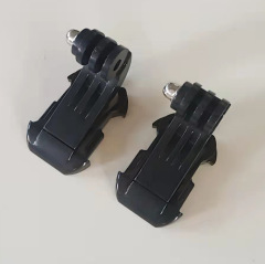 Gopro スポーツ カメラ アクセサリー チェスト ストラップ バックル ヘルメット J シート ベース バックル クイック プラグ J クリップ ベース マッチング