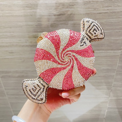 Crystal Clutch Bag Factory Wholesale Order Diamond Banquet Bag image 5