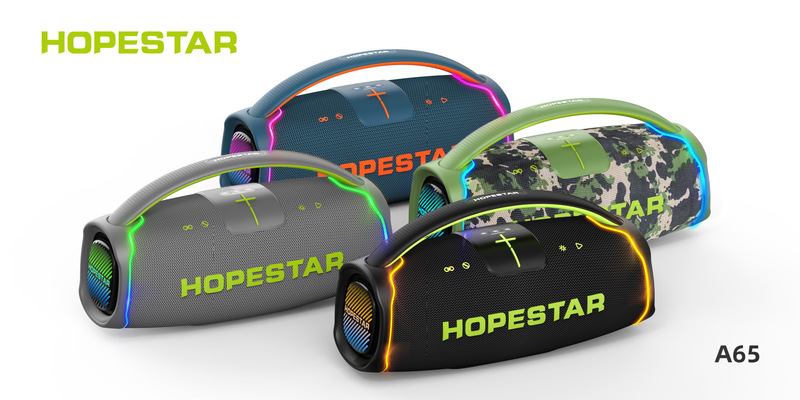跨境hopestar低音炮大功率音响户外K歌带话筒电脑蓝牙大音箱|undefined