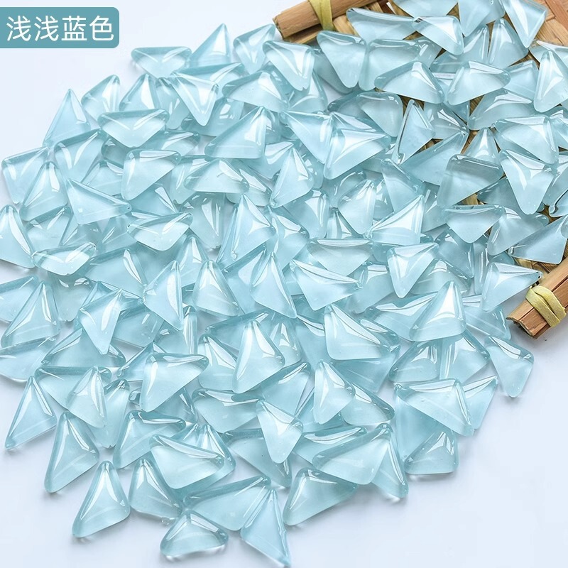 200克diy多元闪粉马赛克集合水晶自由石玻璃儿童手工材料颗粒|undefined
