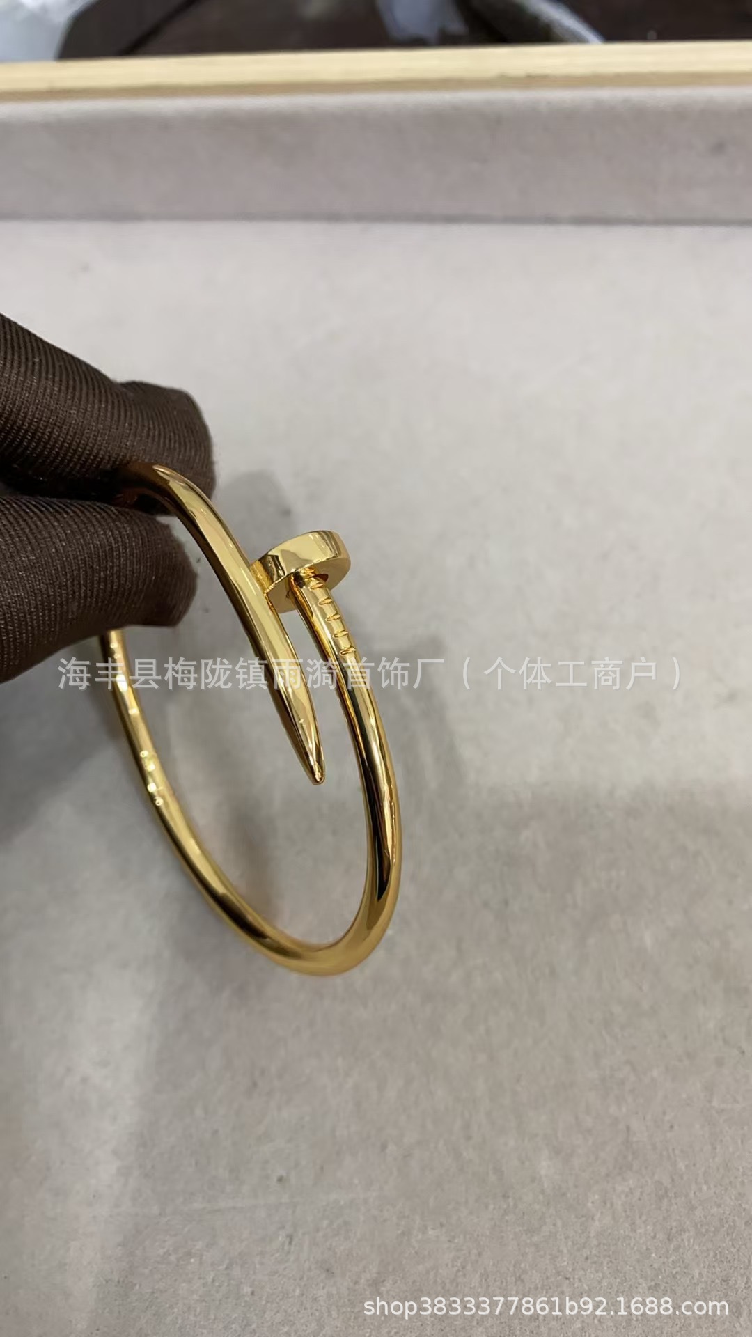 Gold color·No diamond nail model