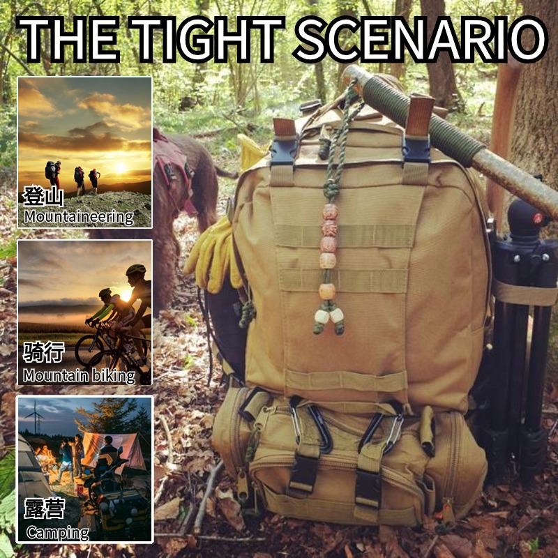 Mochila deportiva al aire libre personalizada acampamiento accesorios desmontables combinación de mochila de montaña camuflaje militar mochila táctica