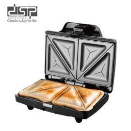 DSP/丹松  三明治机早餐机家用厨房小型华夫饼轻食机面包机KC1358