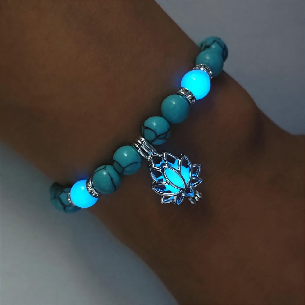 25g Weight Bracelets Classification 1 Piece Quantity Holiday, Daily Occasion Alloy, turquoise Material Flower Pattern Men's Gender Beaded Design Retro Style Retro Flower Alloy Turquoise Beaded Men's Bracelets Men Beaded Bracelets 2