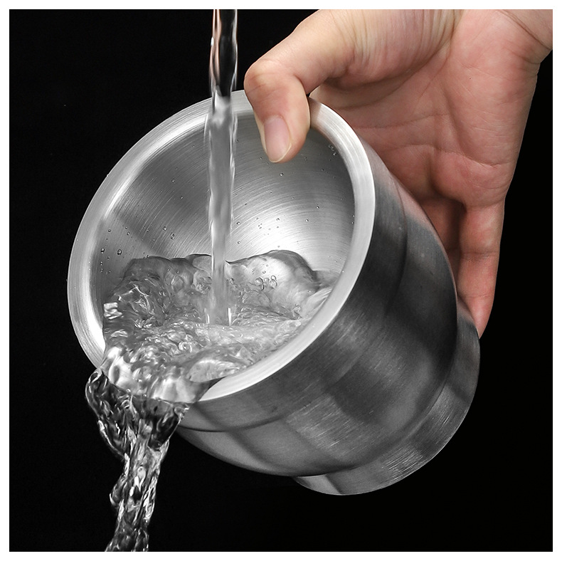 304不锈钢捣蒜器捣碎器 家用手动捣药罐捣碎罐蒜石臼子擂钵研磨器详情21