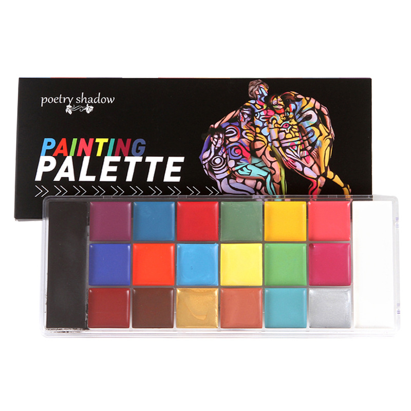 Pintura Facial y Corporal de 26 Colores para Halloween y Fiestas