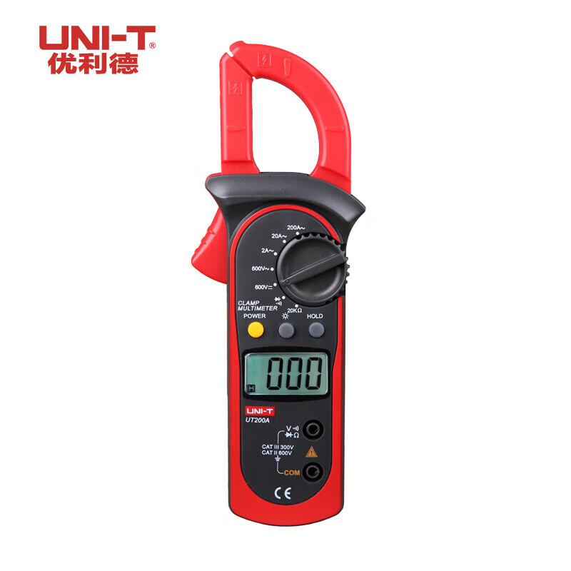 Unilide UNI-T UT200A medidor de pinza de corriente alterna digital medidor multímetro de pinza