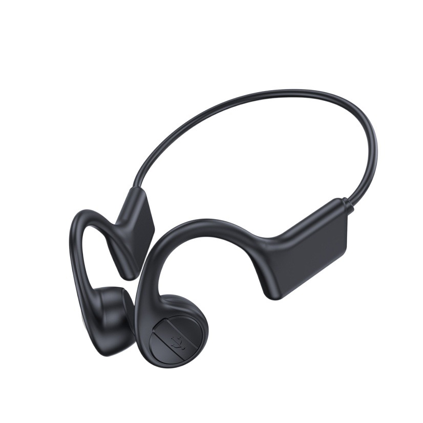 Venta caliente x7 verdadero auricular Bluetooth de conducción ósea colgante tipo de ejecución deportiva auricular inalámbrico de detección de hueso del oído no entrante