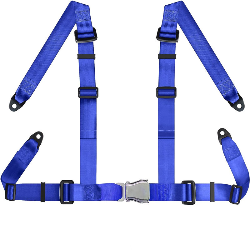 Kart bumper car racing seat four-point seat belt amusement equipment children adult adjustable safety belt