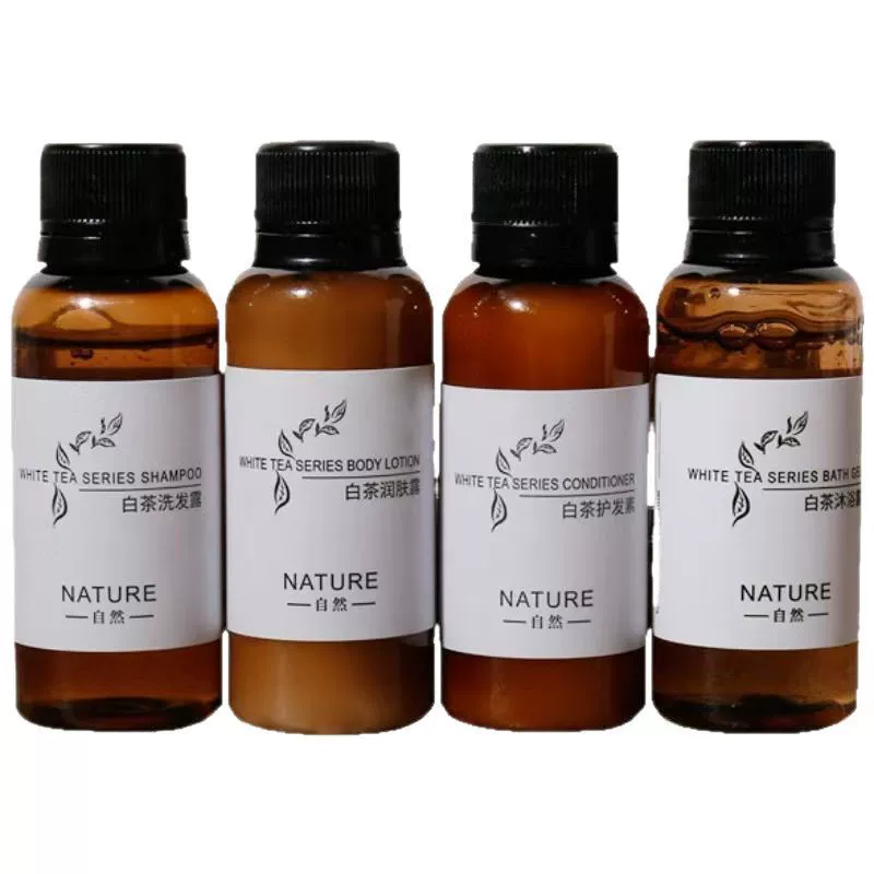 High-end disposable shampoo for hotel, shower gel, set