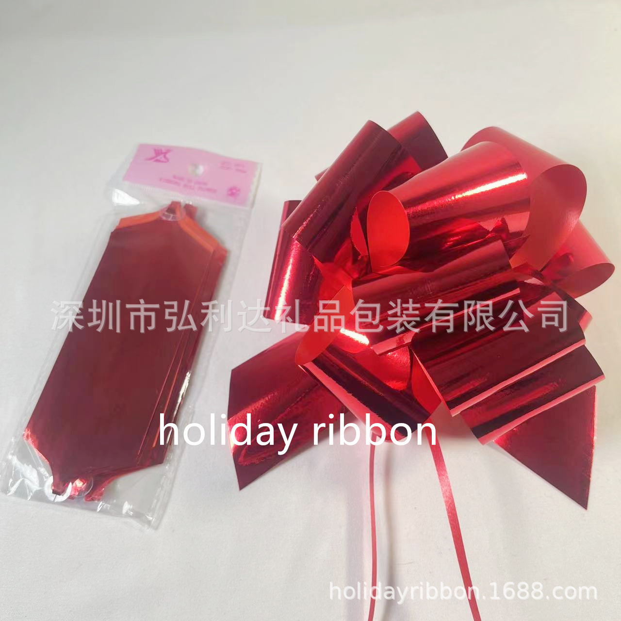 Transfronterizo 30# película de aluminio estereoscópica flor de Navidad embalaje de regalos de flores de mano fabricantes de cinta