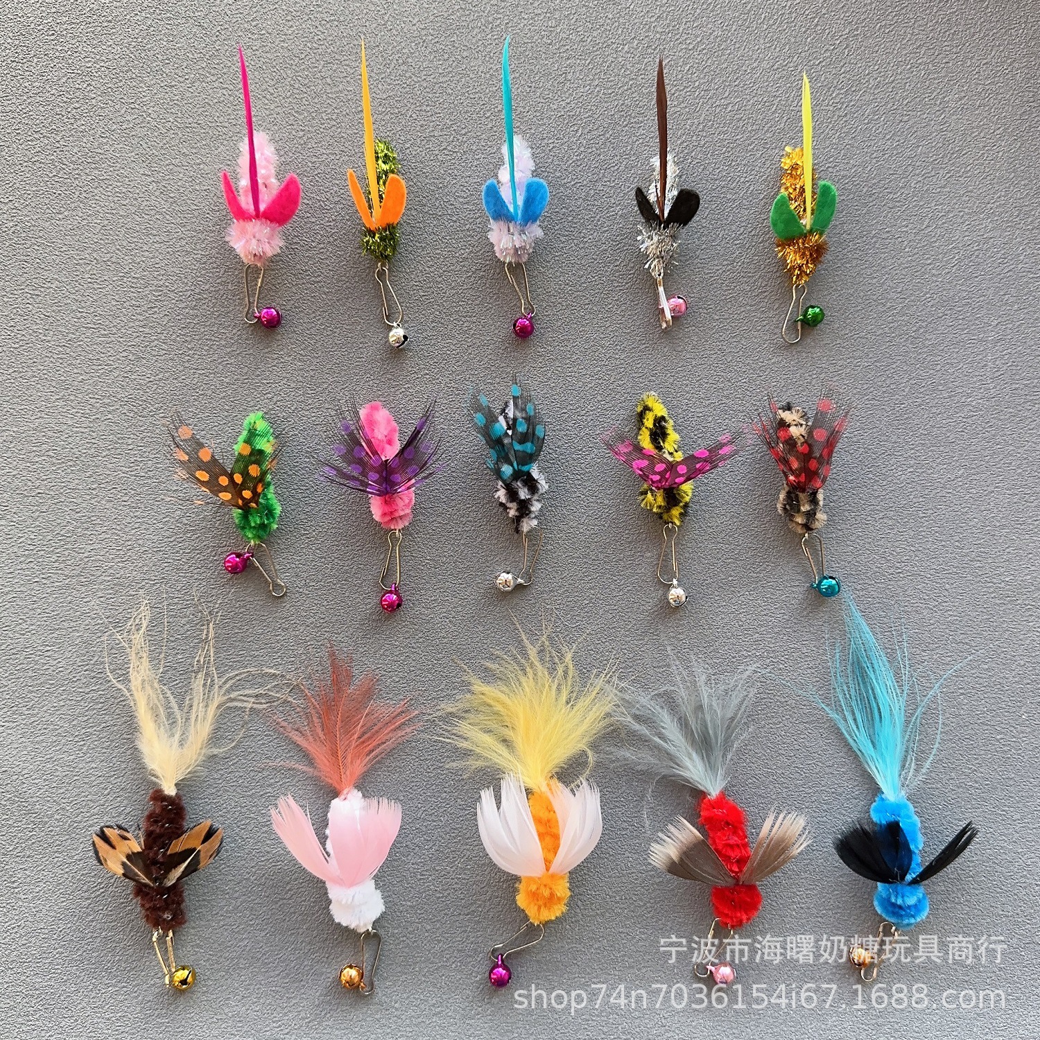 Microbial Simulation Insect Cat Teaser Stick Replacement Head Feather Flying Insect Cat Teaser Rod Accessories Interactive Boredom Relief Pet Supplies