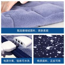 車載電熱毯12V單人戶外野營加熱墊汽車房車USB可水洗小型電褥子