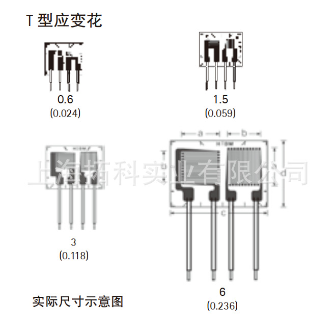 德国HBM预制导线应变片 K-XY3x-0.6/6/120, K-XY3x-1.5/3/120