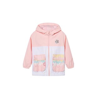 Children's Wear Children's Woven Coat Spring and Autumn 2024 New Girls Girls Woven Coat