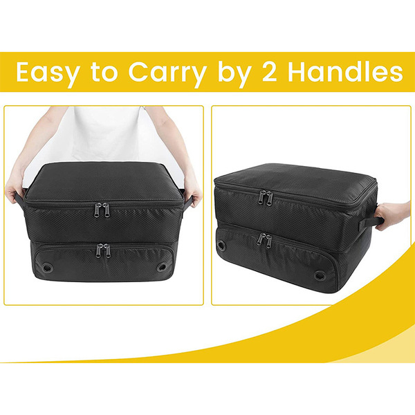 BSCI factory double -layer golf trunk storage bag waterproof…