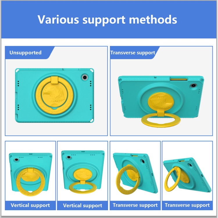 Para Samsung para Galaxy Tab A8 10.5 2021 Global Hawk EVA + PC