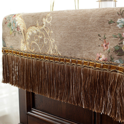 Jacquard Nordic bedside table cover cloth home bedroom dresser tablecloth dust cover printer table cloth