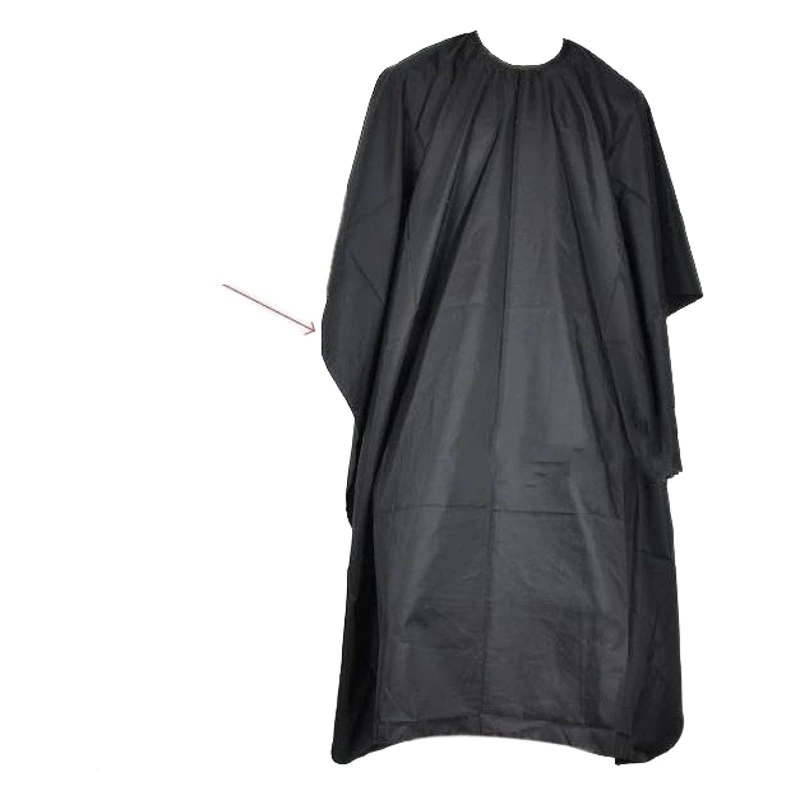 Черная ткань для стрижки волос Ткань для стрижки волос Взрослый Фартук для стрижки черных волос 140*100 см