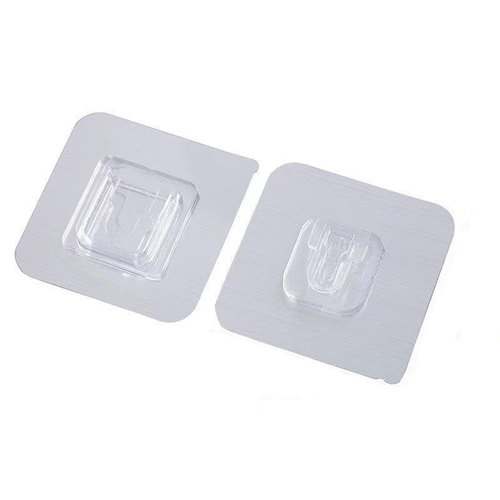 Directly supplied from the manufacturer, wall-mounted mobile buckle, mother-in-law buckle, transparent mother-in-law buckle, bathroom and kitchen traceless stickers