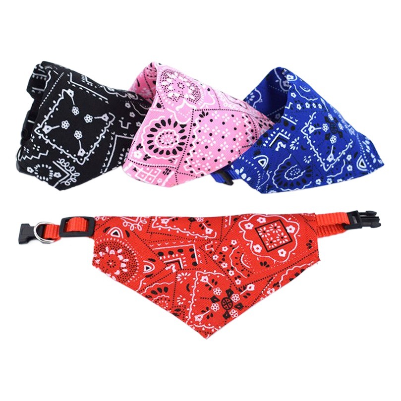 Nuevo Producto Transfronterizo: Babero para Perro, Pañuelo para Saliva de Perro Pequeño, Bufanda para Perro, Collar, Pañuelo Triangular para Perro y Gato, Venta Directa