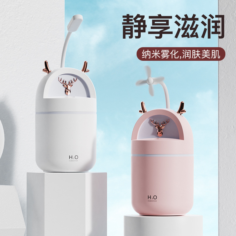 2021 new pattern usb small-scale Mini Adorable pet household to work in an office desktop atmosphere humidifier Mute Sprayer