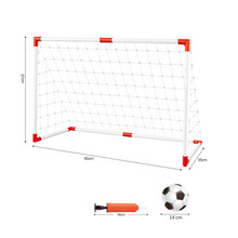 跨境儿童体育运动足球框球门架 便携式足球门带网组装足球门玩具