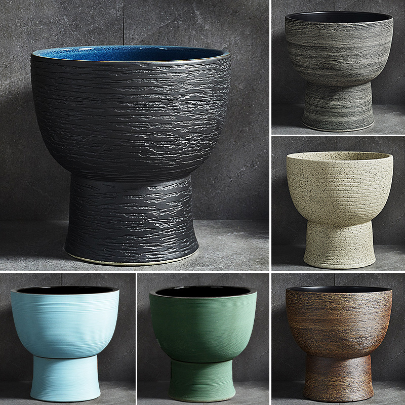 墩布池戶外水池盆拖把池拖布池陽台家用衛生間庭院地盆拖把盆小號