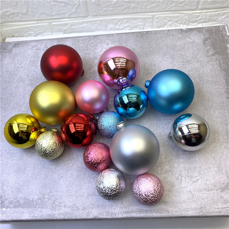 Electroplated ball Golden Globe Silver ball Baking Cake decorate Decoration hygiene Healthy baking ins Wind three per set