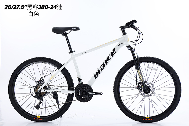 Manufacturer wholesale 26-inch 24-speed aluminum mountain bike with dual disc brakes, unisex student bicycle
