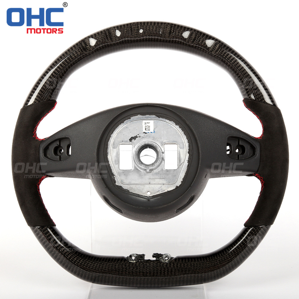 Suitable for Mercedes-Benz W205 CLA C E W117 W213 C200 carbon fiber car steering wheel modification