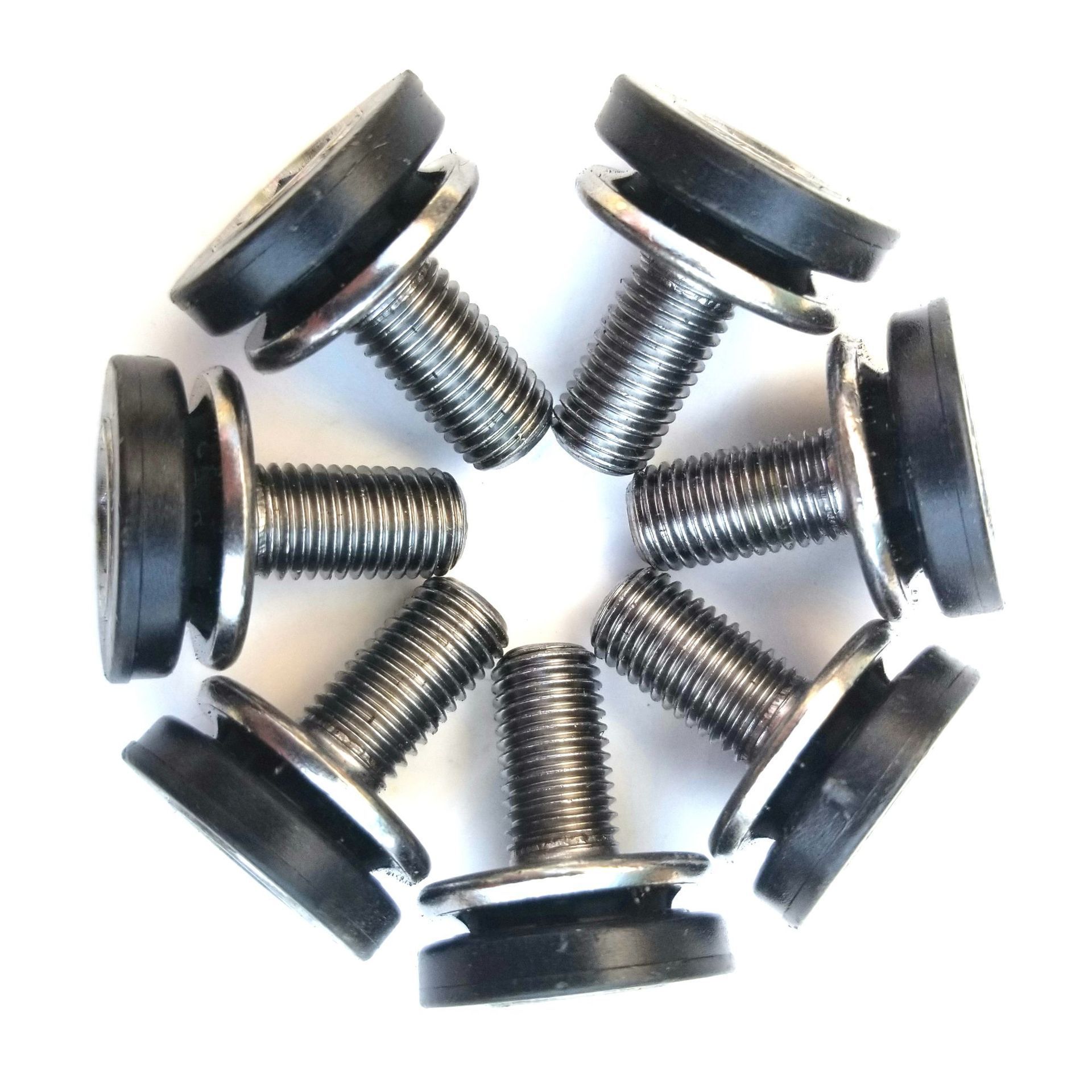 Bicycle mountain bike square hole middle shaft waterproof screw middle shaft nut riding supplies accessories middle shaft waterproof screw