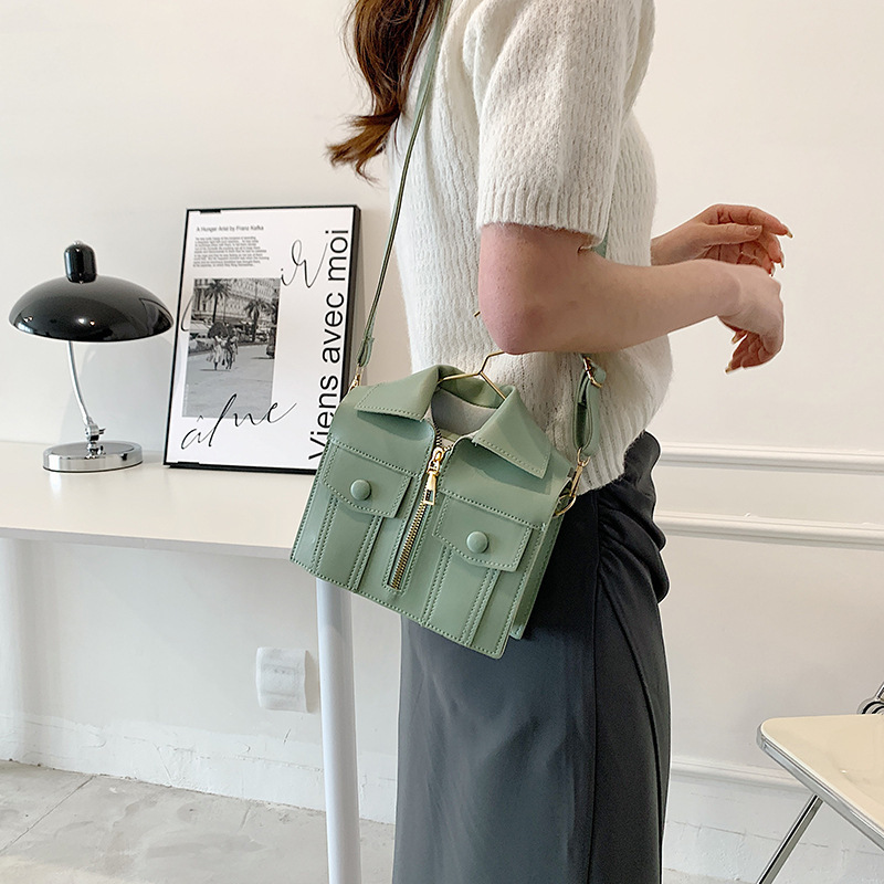 Trendy retro schoudertas voor dames casual crossbody tas_voghion.com