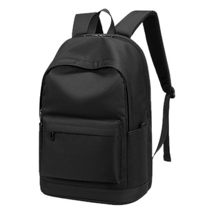 Men's high-end sense double back men's simple laptop bag printed logo backpack wholesale men's shoulder bag