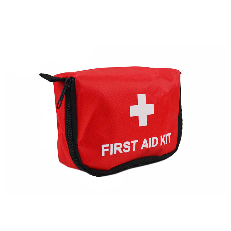 Botiquín de primeros auxilios portátil para coche, kit de emergencia para exteriores, kit médico pequeño de tela Oxford para protección del hogar, venta al por mayor