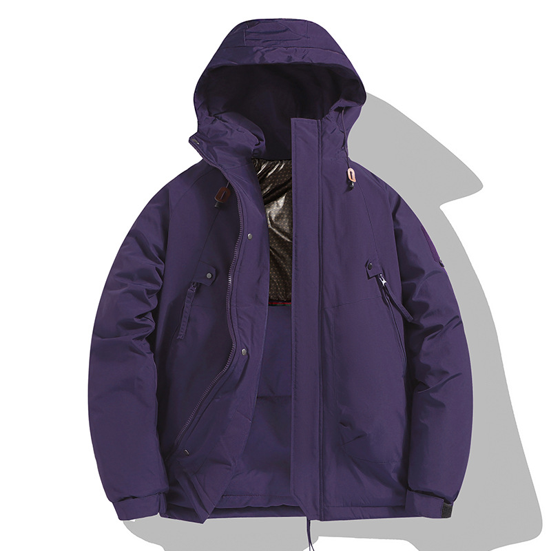Algodón para hombres pareja nueva ropa de asalto de grafeno interior grueso abrigo deportivo a prueba de viento impermeable ropa de montaña