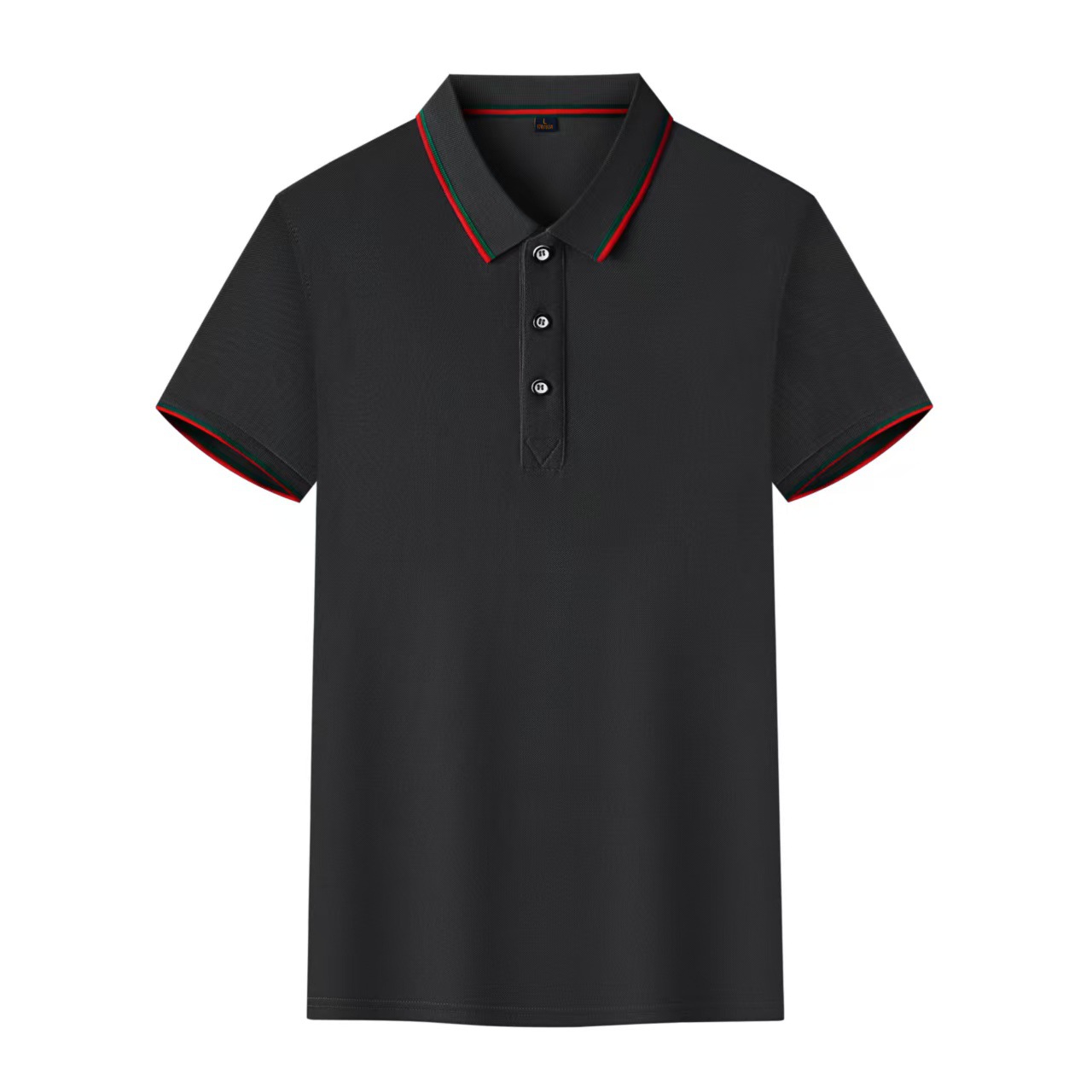 【8013 실켓 면 피케】블랙