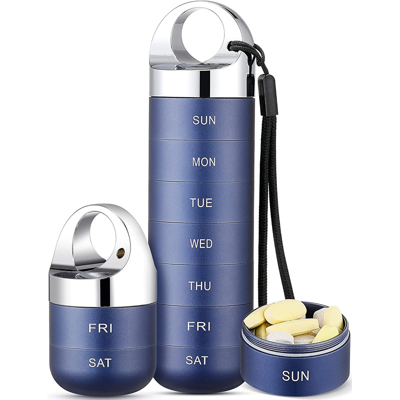 원형 구멍 짙은 파란색 M044 소형; 금속