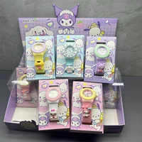 Внешняя торговля Sanrio подарочная коробка Culomi часы для студентов большие уши собаки детские часы вращающийся патч часы