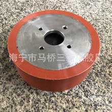 橡胶滚筒包胶 硅胶轴承 胶辊 聚氨酯包胶轮 硅胶胶辊 不锈钢包胶