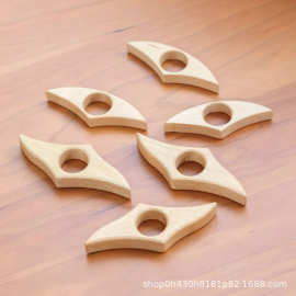 跨境实木压书器单手读书神器压书指扣木质书撑阅读书架工艺品