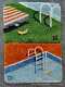 Cross-border Modern Flocking Home Door Mat Carpet Household Bathroom Water Absorbent Non-slip Mat Bedroom Door Mat