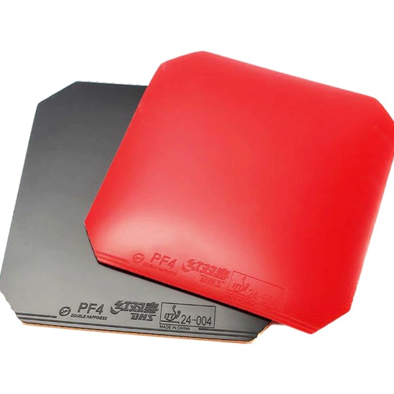 Красный двойной счастье PF4 Вязкий обратный клей 4-50 Легкий обратный клей Ракетка для настольного тенниса Резиновая крышка Клей Дуга Быстрая атака Высокая эластичность