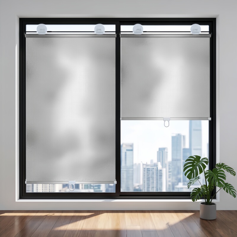 Cross-Border Summer Car Sunshade Car Window Suction Cup Car Supplies Truck Retractable Curtain Car Sunshade